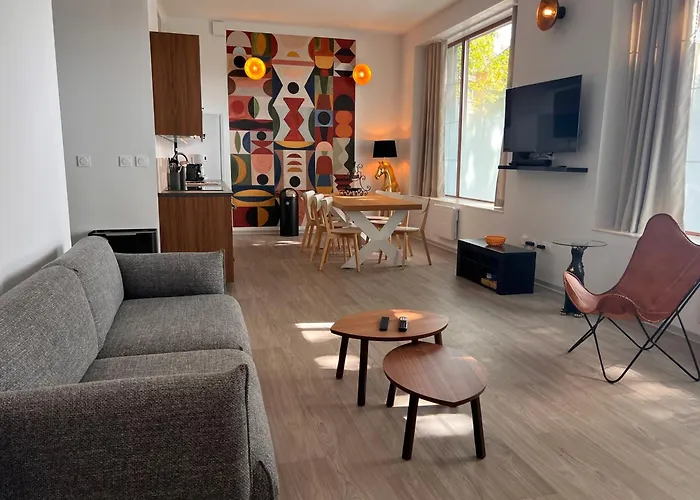Au Cheval Blanc - Appartement Familial 6P Parking Prive Proche Colmar Centre